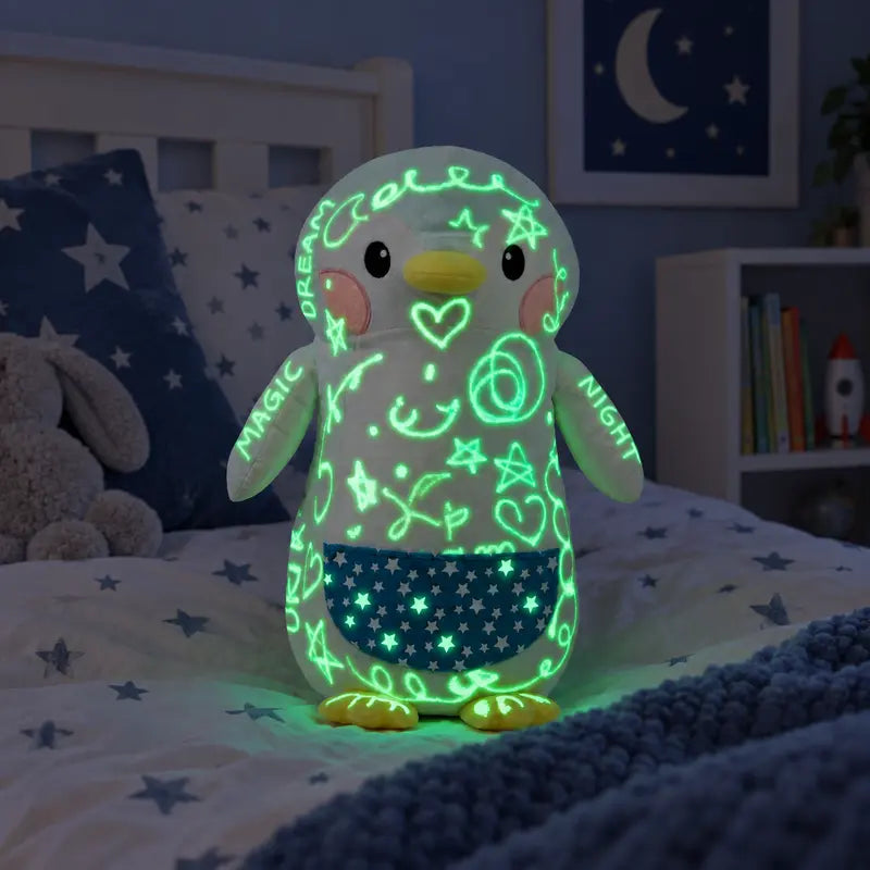 Draw & Glow Stuffed Animal