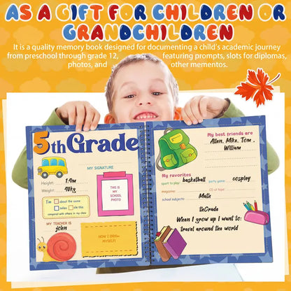 School Memory Book (Preschool - 12th Grade)