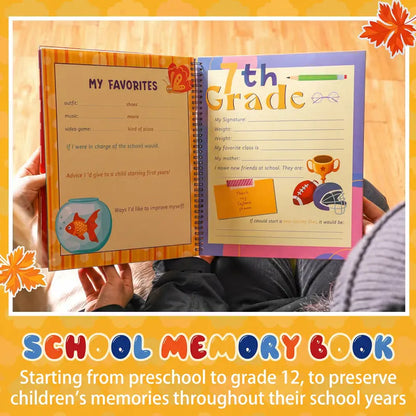 School Memory Book (Preschool - 12th Grade)