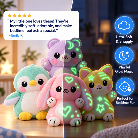 Draw & Glow Stuffed Animal
